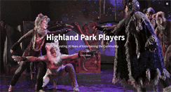 Desktop Screenshot of highlandparkplayers.com